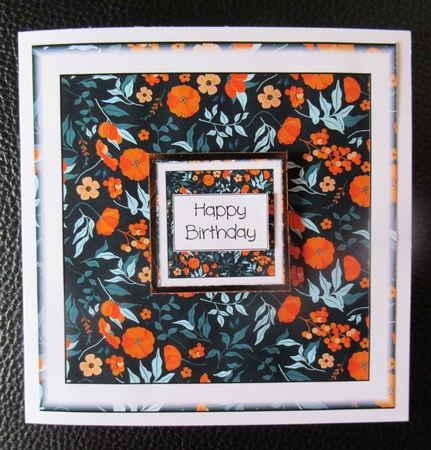 Simple Bright Floral Print 5 by Davina Rundle