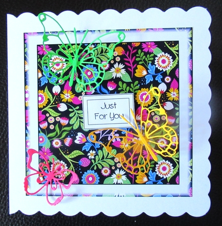 Simple Bright Floral Print 8 by Davina Rundle