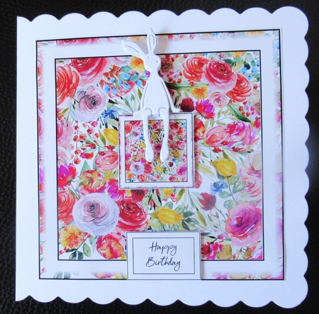 Simple Watercolour Floral Print 10 by Davina Rundle