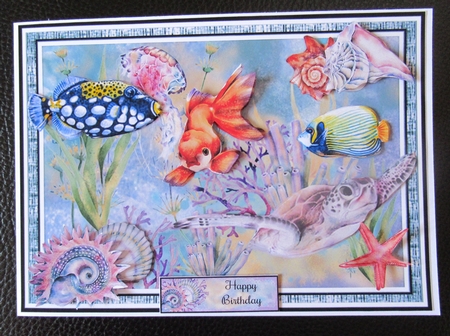 Underwater World Bumper Mini Page Kits by Davina Rundle