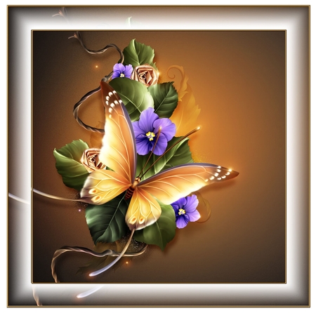 Simple Beautiful Floral 9 by Davina Rundle