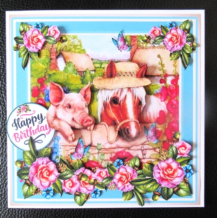 Farm Garden Animals ~ Birthday / Mothers Day and More by Davina Rundle