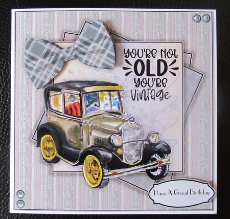 Youre Vintage Bumper Kit #1   by Davina Rundle