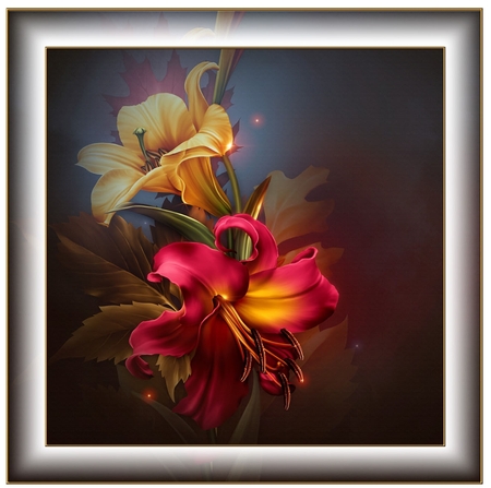 Simple Beautiful Floral 38 by Davina Rundle