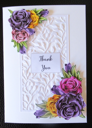 Step by Step Mixed Roses Corner Vignette 3 by Davina Rundle