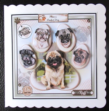 Happiness Has Paws 04 Mini Page Kit  by Davina Rundle