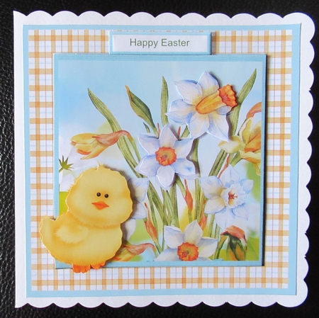 Easter Chick Decoupage Mini Kit by Davina Rundle