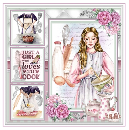 Loves To Cook Bumper Mini Page Kits by Davina Rundle