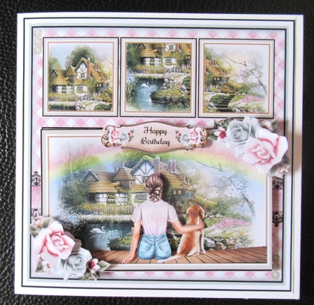 Somewhere Over The Rainbow 02 Mini Page Kit  by Davina Rundle