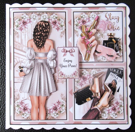 Stay Chic Collage Mini Page Kit by Davina Rundle