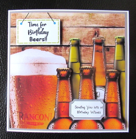 Time for Birthday Beers by Davina Rundle