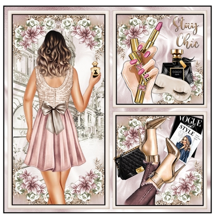 Stay Chic Collage 02 Mini Page Kit by Davina Rundle
