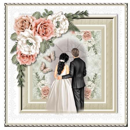 Wedding Arch Window No.3 by Davina Rundle