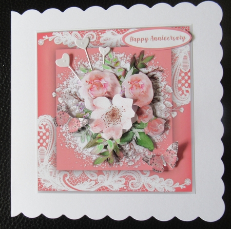 8x8 Mini Kit, Beautiful Pink Blossom  by Davina Rundle