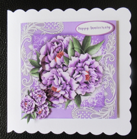8x8 Mii Kit, Beautiful Lilac Peonys  by Davina Rundle