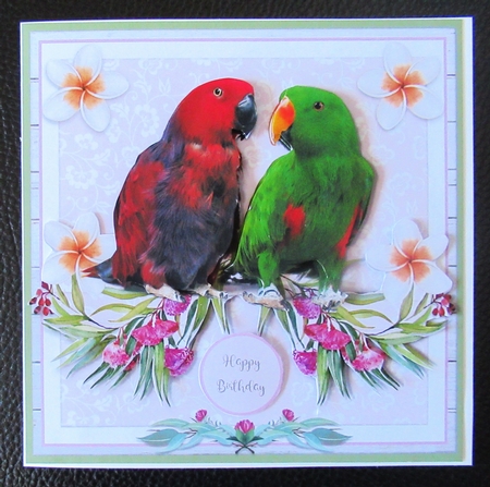 ECLECTUS PARROTS mini kit by Davina Rundle