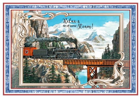 Full Steam Ahead 04 Mini Page Kit  by Davina Rundle