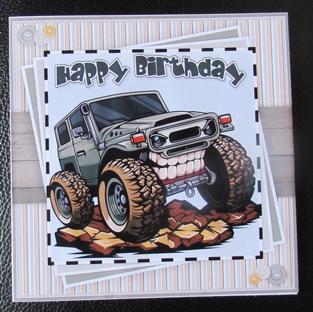 Action Jeep Mini Kit by Davina Rundle