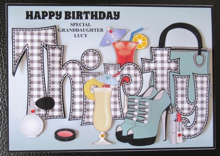 Special Birthday THIRTY a5 by Davina Rundle
