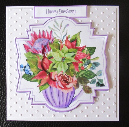 Festive flowers toppers by Davina Rundle
