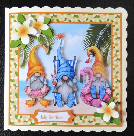 Holiday With My Gnomies (For Her) - Mini Kit by Davina Rundle