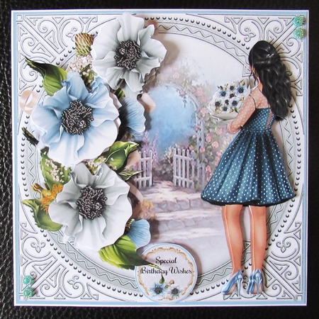 A Special Bouquet 02 Mini Page Kit by Davina Rundle
