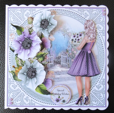 A Special Bouquet 04 Mini Page Kit  by Davina Rundle