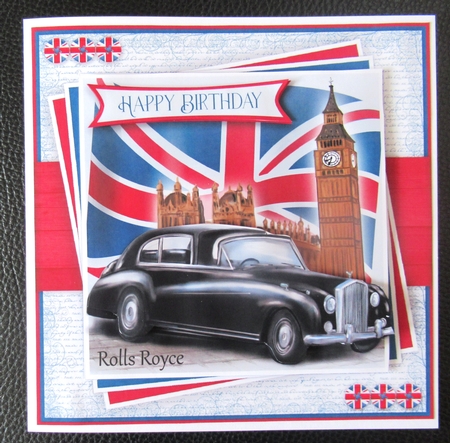 Drive the Flag Rolls Royce Mini Kit by Davina Rundle