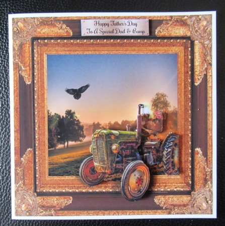 antique tractor by Davina Rundle