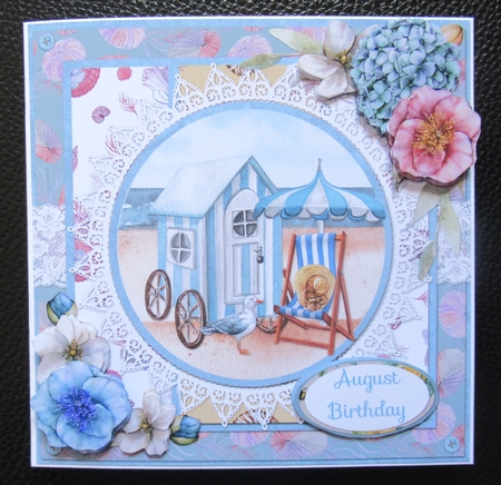 3. Summer Dreams 4: Beach Hut Scene by Davina Rundle