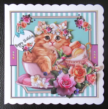 Tea Time 2 Kitten and Sweets by Davina Rundle