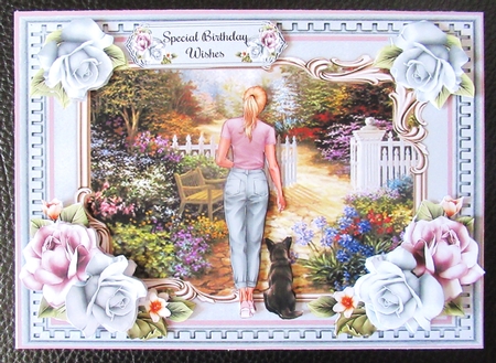 Through The Garden Gate Mini Page Kit by Davina Rundle