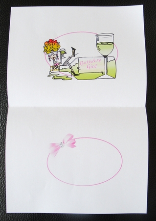 Rita deserves a glass of  wine insert by Davina Rundle