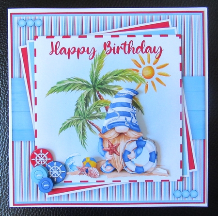 Beach Gnome Blue Mini Kit by Davina Rundle