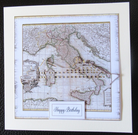 Simple Old Vintage Map 2 by Davina Rundle