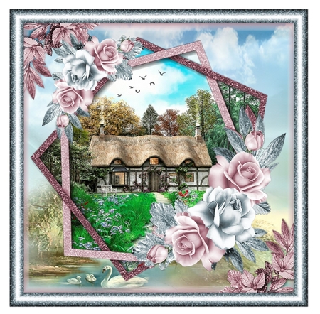 The Thatched Cottage 06 Mini Page Kit  by Davina Rundle