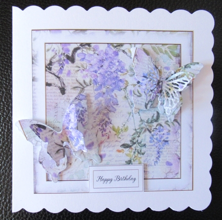 Simple Shabby Chic Lavender & Lilac 9 by Davina Rundle