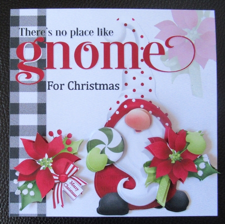 8x8 Gnome for Christmas mini kit by Davina Rundle