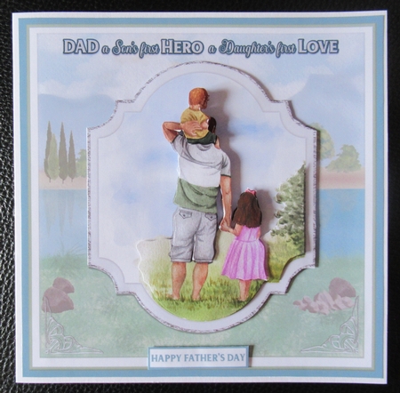 DAD - SONS FIRST HERO..... by Davina Rundle