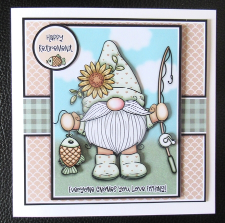 Everyone Gnomes You Love Fishing Mini Kit by Davina Rundle
