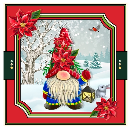Christmas Gnome by Davina Rundle