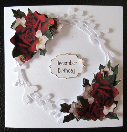 Step By Step Christmas Roses by Davina Rundle