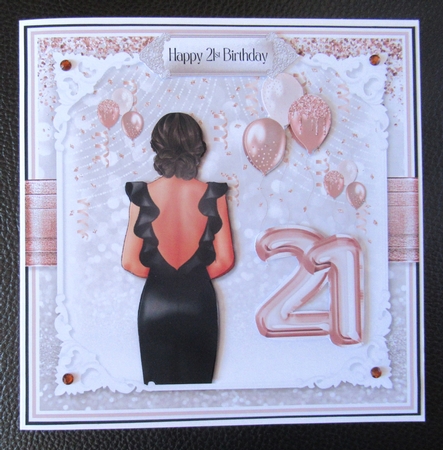 Elegant 18th, 21st and 25th Birthday Girl Bumper Kit by Davina Rundle