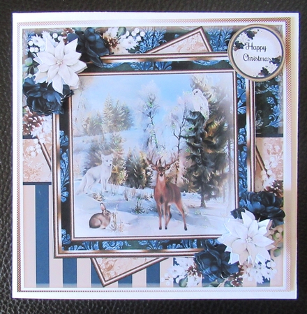 Natures Winter Wonderland 03 Mini Page Kit by Davina Rundle