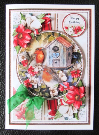 Magnolia & Birds 04 Mini Page Kit by Davina Rundle