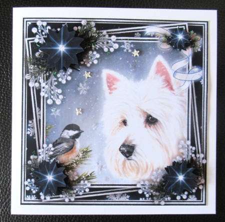 Dogs Christmas 2 Mini Kit #6    by Davina Rundle