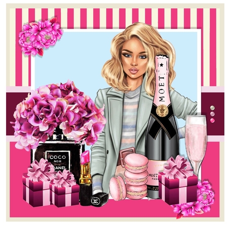 Lovely Lady Birthday Wishes by Davina Rundle