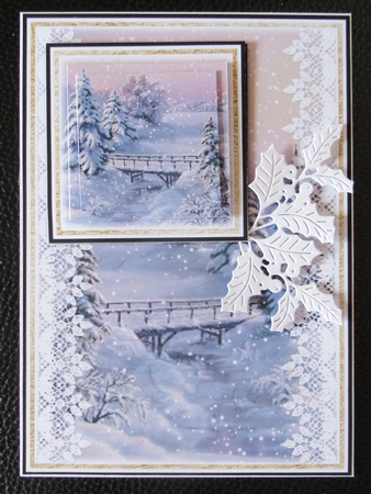 Christmas Over the Bridge 7x5 Mini Kit by Davina Rundle