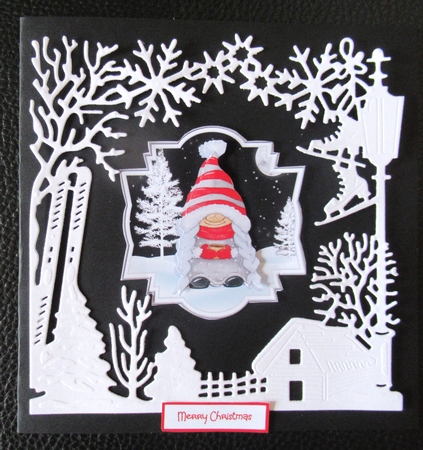 Christmas gnomes toppers by Davina Rundle