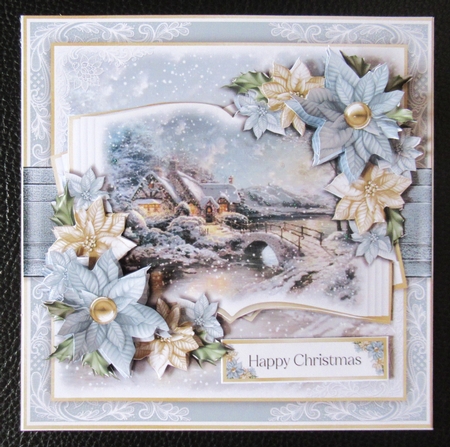 Christmas Cottage Over the Bridge Mini Kit 1 by Davina Rundle